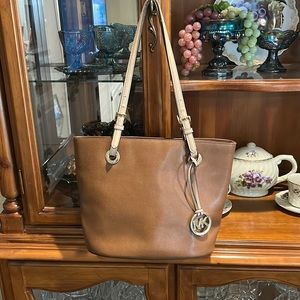Michael Kors tan/brown handbag